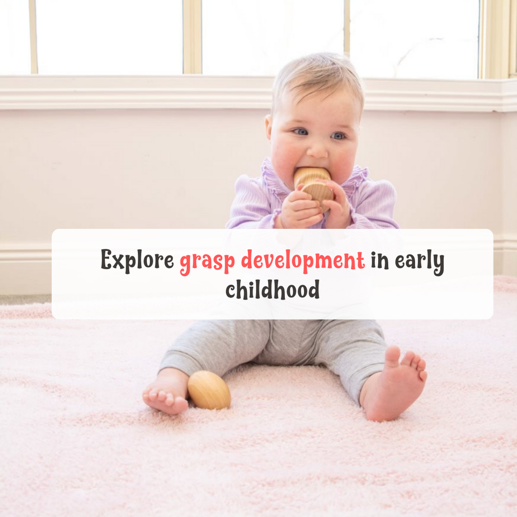  Explore grasp development in early childhood, from reflexive grips to confident mastery