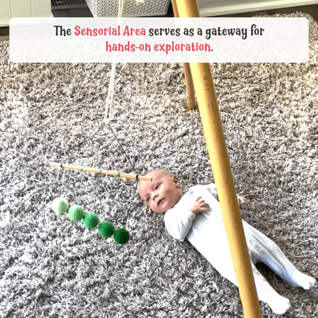 The carefully crafted sensorial materials in this area are not mere tools; they are invitations for your child to discover and refine their senses.