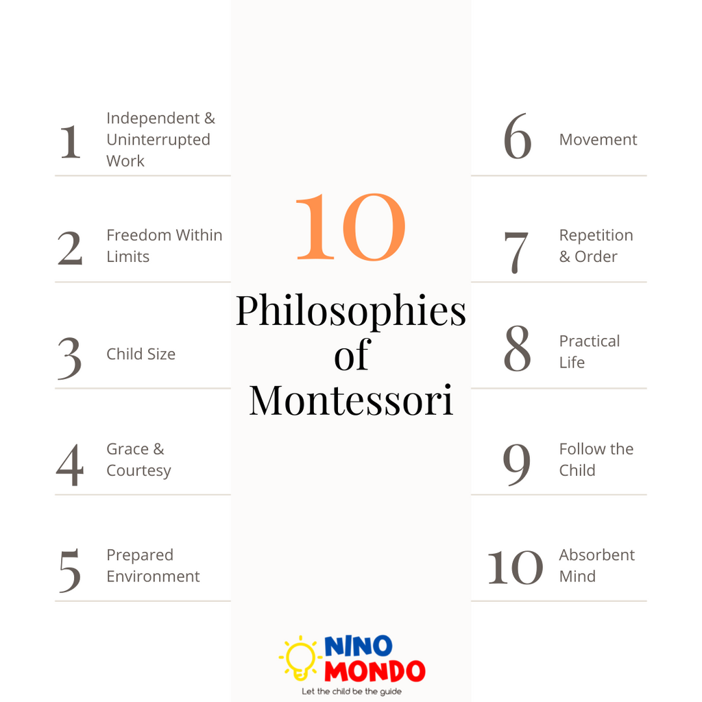 10 Philosophies of Montessori for Mindful Parenting - Ninomondo
